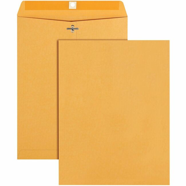 Quality Park Gummed Kraft Clasp Envelopes