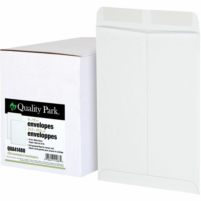 Quality Park White Plain Catalog Envelopes