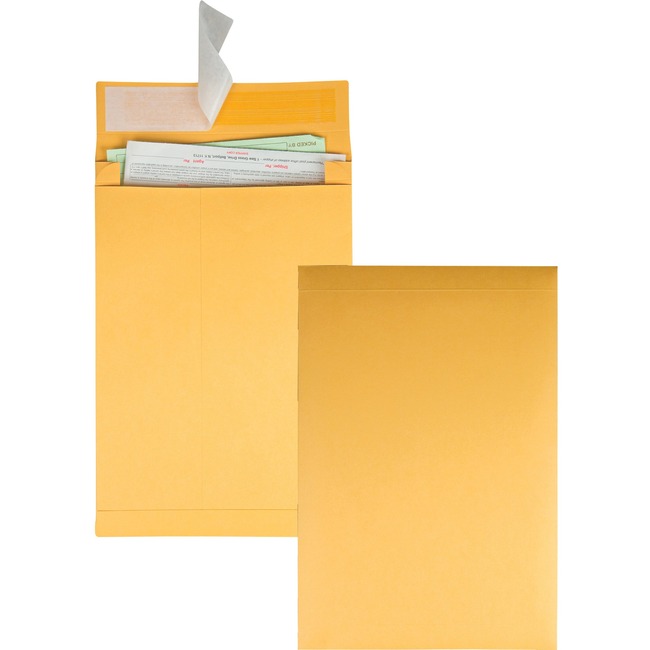 Quality Park Kraft Redi-strip Expansion Envelopes