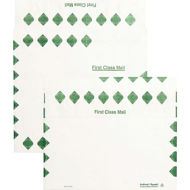 Quality Park Tyvek Expansion First Class Envelopes