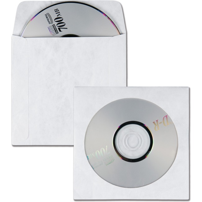 Quality Park Tyvek CD/DVD Sleeves