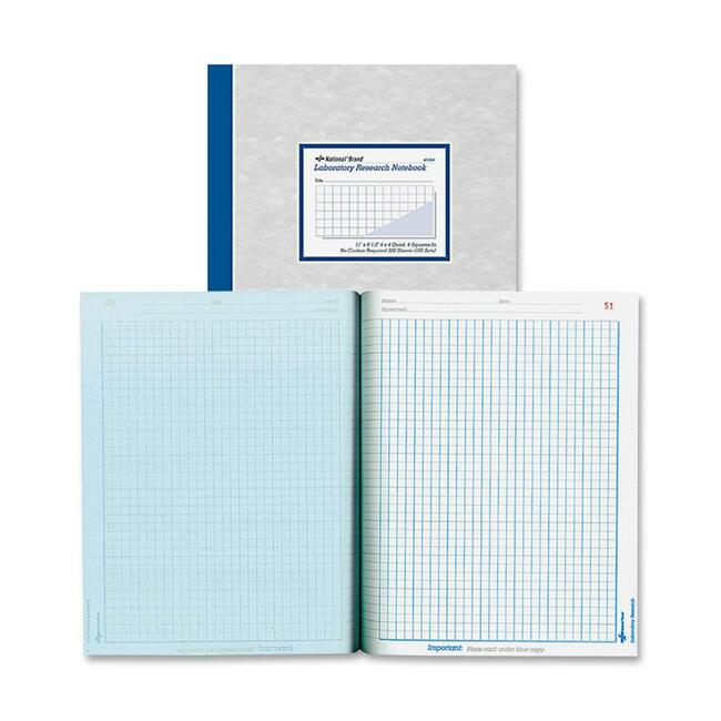 Rediform Laboratory Research Notebooks - Letter