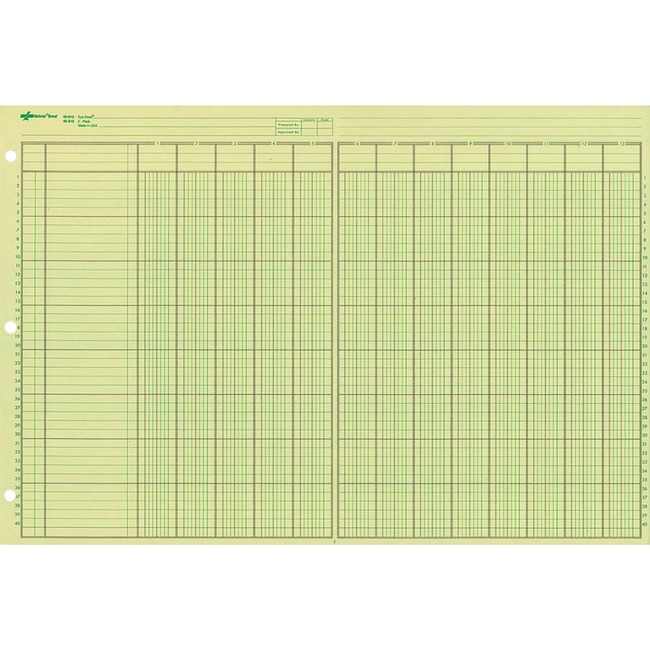 Rediform National Side Punched Analysis Pads