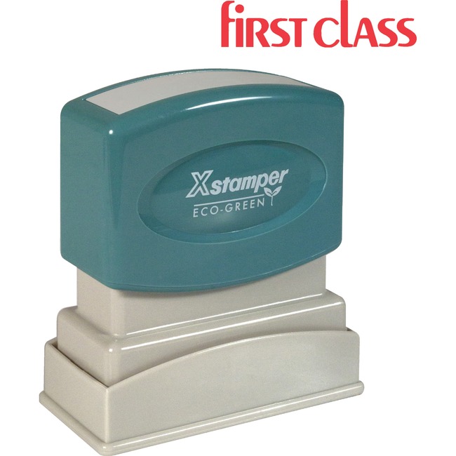 Xstamper FIRST CLASS Title Stamp