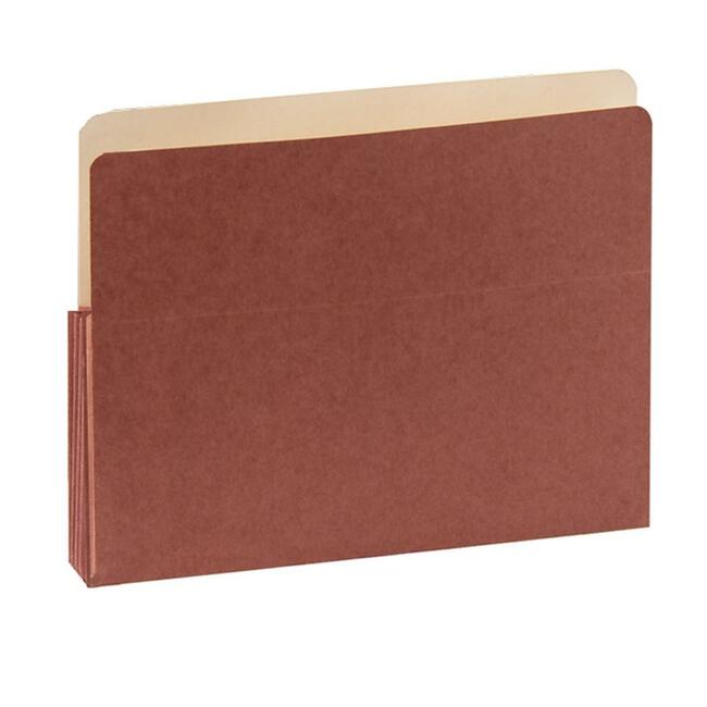 SJ Paper Red Wallet Expanding Pockets