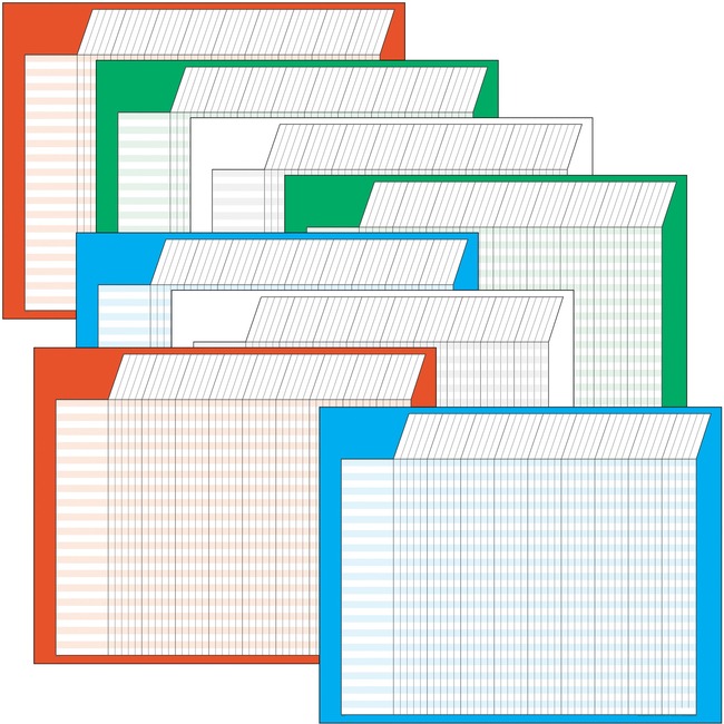 Trend Horizontal Variety Incentive Charts