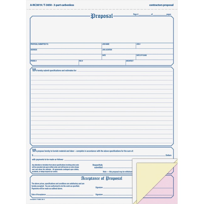 TOPS In Triplicate Proposal Form