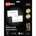 Avery 2" x 3.5" Business Cards, Sure Feed(TM), Laser, 250 (5371) - 97 Brightness - A8 - 2" x 3 1/2" - 250 / Pack - Heavyweight, Perforated, Smooth Edge - White