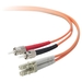 Belkin Duplex Fiber Optic Patch Cable - LC Male - ST Male - 9.84ft