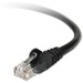 Belkin Cat5e Network Cable - 3 ft Category 5e Network Cable - First End: 1 x RJ-45 Network - Male - Second End: 1 x RJ-45 Network - Male - Black - 1 Each
