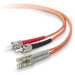 Belkin Duplex Fiber Optic Patch Cable - LC Male - ST Male - 16.4ft
