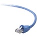 Belkin RJ45 CAT5e Snagless Patch Cable - 3 ft Category 5e Network Cable for Network Device - First End: 1 x RJ-45 Network - Male - Second End: 1 x RJ-45 Network - Male - Patch Cable - Gold Plated Connector - 24 AWG - Blue - 1 Each