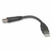 Belkin USB-A to USB-B Cable - 5.9 Inch - Daisy Chain Configuration - Shielded - Gray - Type A Male - Type B Male - 6" - Black