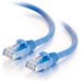 C2G 7ft Cat6 Ethernet Cable - Snagless Unshielded UTP Network Patch Cable - RJ-45 Male to RJ-45 Male - Blue - Category 6 for Network Device - RJ-45 Male - RJ-45 Male - 7ft - Blue