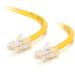 C2G-25ft Cat5e Non-Booted Crossover Unshielded (UTP) Network Patch Cable - Yellow - Category 5e for Network Device - RJ-45 Male - RJ-45 Male - Crossover - 25ft - Yellow