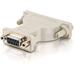 C2G DB9 Female to DB25 Female Serial Adapter - 1 Pack - 1 x 9-pin DB-9 RS-232 Serial Female - 1 x 25-pin DB-25 RS-232 Serial Female - Beige