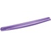Fellowes Crystals® Gel Wrist Rest - Purple - 0.63" x 18.50" x 2.25" Dimension - Purple - Gel, Rubber, Cloth - Stain Resistant, Skid Proof - 1 Pack