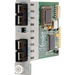Omnitron Systems iConverter 8681-3 multi-mode to single-mode Fiber Transceiver - 2 x SC Duplex - OC-12