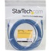 StarTech.com 25 ft Blue Molded Cat5e UTP Patch Cable - Make Fast Ethernet network connections using this high quality Cat5e Cable, with Power-over-Ethernet capability - 25ft Cat5e Patch Cable - 25 ft Cat 5e Patch Cable - 25' Cat5e Patch Cord - 25ft Molded