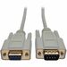Eaton Tripp Lite Series Serial DB9 Serial Extension Cable, Straight Through (DB9 M/F), 6 ft. (1.83 m) - (DB9 M/F) 6-ft.