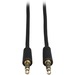 Eaton Tripp Lite Series 3.5mm Mini Stereo Audio Cable for Microphones, Speakers and Headphones (M/M), 6 ft. (1.83 m) - (M/M) 6-ft.