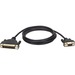 Eaton Tripp Lite Series AT Serial Modem Gold Cable (DB25 to DB9 M/F), 6 ft. (1.83 m) - (DB25 to DB9 M/F) 6-ft.