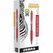 Zebra SARASA dry X20 Retractable Gel Pen - Bold Pen Point - 1 mm Pen Point Size - Refillable - Retractable - Red Pigment-based Ink - Translucent Barrel - 1 Each