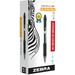 Zebra Pen Sarasa Dry X20 Gel Retractable Pens - Medium Pen Point - 0.7 mm Pen Point Size - Refillable - Retractable - Black Pigment-based Ink - Translucent Barrel - 1 Dozen