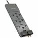 Belkin 7 Outlet Home/Office Surge Protector - 12 x AC Power - 3996 J - 125 V AC Input - Coaxial Cable Line, Ethernet, Phone