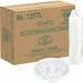 Dart Lift-n-Lock Coffee Cup White Lids - Round - Plastic - 1000 / Carton - White