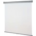 Quartet Manual Projection Screen - 1:1 - Matte White - 70" x 70" - Wall Mount, Ceiling Mount