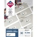 MACO White Laser/Ink Jet Address Label - 1" x 2 5/8" Length - Permanent Adhesive - Rectangle - Laser, Inkjet - White - 30 / Sheet - 3000 / Box - Lignin-free