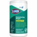 CloroxPro™ Disinfecting Wipes - Ready-To-Use Wipe - Fresh Scent - 75 / Canister - 6 / Carton - Green