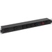 Rack Solutions 15A Horizontal Rackmount Right Angle Outlet Power Strips - NEMA 5-15P - 6 x NEMA 5-15R - 6 ft Cord - Rack-mountable