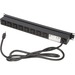 Rack Solutions 15A Horizontal Rackmount Power Strip - NEMA 5-15P - 8 x NEMA 5-15R - 6 ft Cord - Rack-mountable