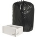 Nature Saver Black Low-density Recycled Can Liners - Extra Large Size - 60 gal - 38" Width x 58" Length x 1.65 mil (42 Micron) Thickness - Low Density - Black - Plastic - 100/Carton - Cleaning Supplies