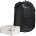 Nature Saver Black Low-density Recycled Can Liners - Extra Large Size - 60 gal - 38" Width x 58" Length x 2 mil (51 Micron) Thickness - Low Density - Black - Plastic - 100/Carton - Cleaning Supplies