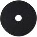 3M™ Black Stripper Pad 7200 - 12" Diameter - 5/Carton x 12" Diameter - Black