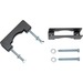 Chief 1-2" OD Pole Clamp Kit - 2 Pieces - Black - 150lb