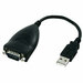 Wasp USB to Serial Converter Cable - Type A Male USB, DB-9 Male Serial - Black