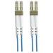 Belkin Fiber Optic Patch Cable - LC Male - LC Male - 32.81ft - Aqua