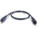 C2G Velocity Series 16.4ft TOSLINK Optical Digital Audio Cable - M/M - Toslink Male - Toslink Male - 16.4ft - Blue
