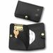 SKILCRAFT Leather Key and Credit Card Holder - Leather - 1 Each - Black