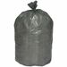 SKILCRAFT Heavy-duty Linear Low Density Trash Can Liner - 60 gal - 38" Width x 58" Length x 1.10 mil (28 Micron) Thickness - Low Density - Gray - 100/Box