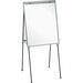 Lorell Magnetic Dry-erase Board Easel - 28" (2.3 ft) Width x 34" (2.8 ft) Height - Black Frame - Adjustable Height, Adjustable Leg, Non-skid Rubber Feet, Twist Lock - 1 Each