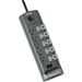 Minuteman MMS Series 10 Outlet Surge Suppressor - MMS 10-outlet/5-rotating outlet surge protector with phone line protection; designed for connecting multiple transformers; lifetime limited warranty; $150;000 connected equipment warranty protection; (5) 9