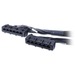 APC Cat.6 UTP CMR Data Distribution Cable - RJ-45 Female - RJ-45 Female - 40ft - Black