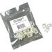 C2G Cable Tie Saddle - 25pk - Cable Tie - White - 25 Pack - TAA Compliant