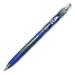 Zebra Pen OLA Ballpoint Pen - Medium Pen Point - 1 mm Pen Point Size - Retractable - Blue - Blue Rubber Barrel - 12 / Box
