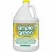 Simple Green Industrial Cleaner/Degreaser - Concentrate Liquid - 128 fl oz (4 quart) - Lemon Scent - 1 Each - Lemon